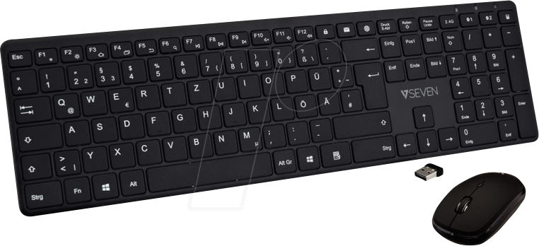 V7 CKW550DEBT - Tastatur-/Maus-Kombination, Bluetooth, DE von V7