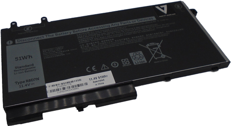 V7 D-W8GMW-V7E - Akku - DELL - Inspiron 15 (7590) 2-IN-1 - Latitude 5400 - Latitude 5401 - Latitude 5500 - Latitude 5501 - Precision... (D-W8GMW-V7E) von V7