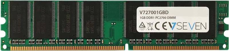 V7 - DDR - Modul - 1 GB - DIMM 184-PIN - 333 MHz / PC2700 - ungepuffert - non-ECC von V7