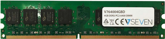 V7 - DDR2 - 4GB - DIMM 240-PIN - 800 MHz / PC2-6400 (V764004GBD) (B-Ware) von V7