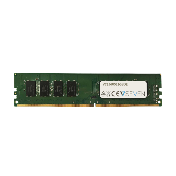 V7 - DDR4 - Modul - 32 GB - DIMM 288-PIN - 3200 MHz / PC4-25600 - CL22 - 1.2 V - ECC V7 - DDR4 - Modul - 32 GB - DIMM 288-PIN - 3200 MHz / PC4-25600 - CL22 - 1.2 V - ECC von V7