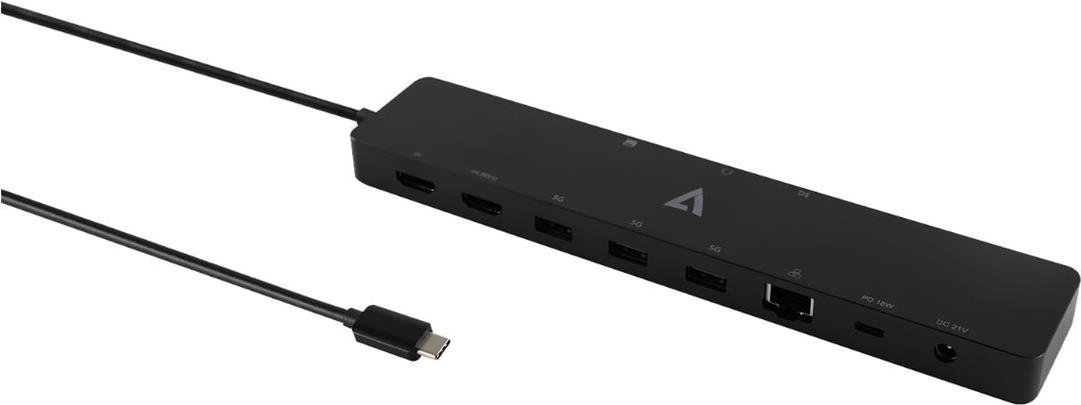 V7 DOCKUCPT2D - Dockingstation - USB-C - HDMI (DOCKUCPT2D) von V7