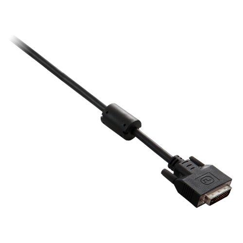 V7 DVI-D Dual Link Display-Kabel (m/m) Schwarz 10-Foot von V7