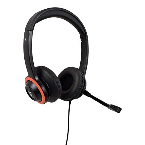 V7 HEADSET W/BOOM MIC 3.5MM EDU von V7