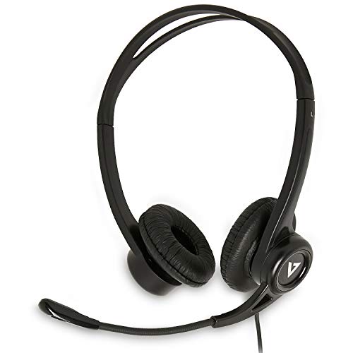 V7 HU311-2NP Essentials USB Stereo Headset mit Mikrofon von V7