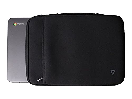 V7 LAPTOP CASE CL SLIM BRIEFCASE TROLLEY STRAP Elite-Schutzhülle 11,6 pollici Schwarz von V7