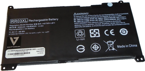 V7 - Laptop-Batterie (gleichwertig mit: HP RR03XL, HP 851477-421, HP 851610-850) - für HP ProBook 430 G4, 440 G4, 450 G4, 470 G4 von V7