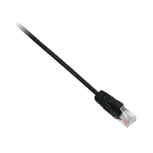 V7 Patch Kabel Category 5E UTP (RJ-45, Stecker auf Stecker, 10m) schwarz von V7