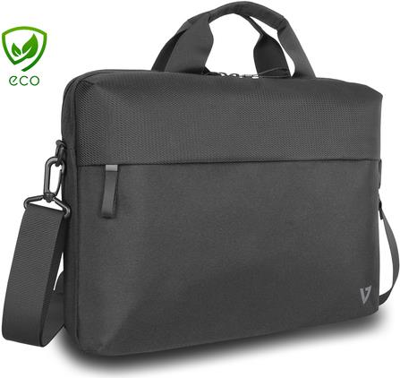 V7 Professional Eco-Friendly CTP16-ECO2 - Notebook-Tasche - Aktentasche, RPET, Topload - 39.6 cm (15.6) - Schwarz (CTP16-ECO2) von V7
