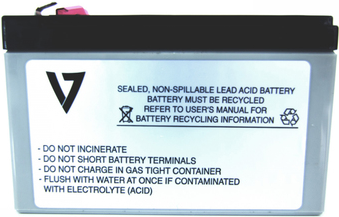 V7 RBC17-V7-1E - USV-Akku (gleichwertig mit: APC RBC17) - 1 x Batterie - Bleisäure - 9 Ah - für P/N: BE850G2, BE850G2-CP, BE850G2-FR, BE850G2-IT, BE850G2-SP, BE850G2-UK, BVN900M1 von V7