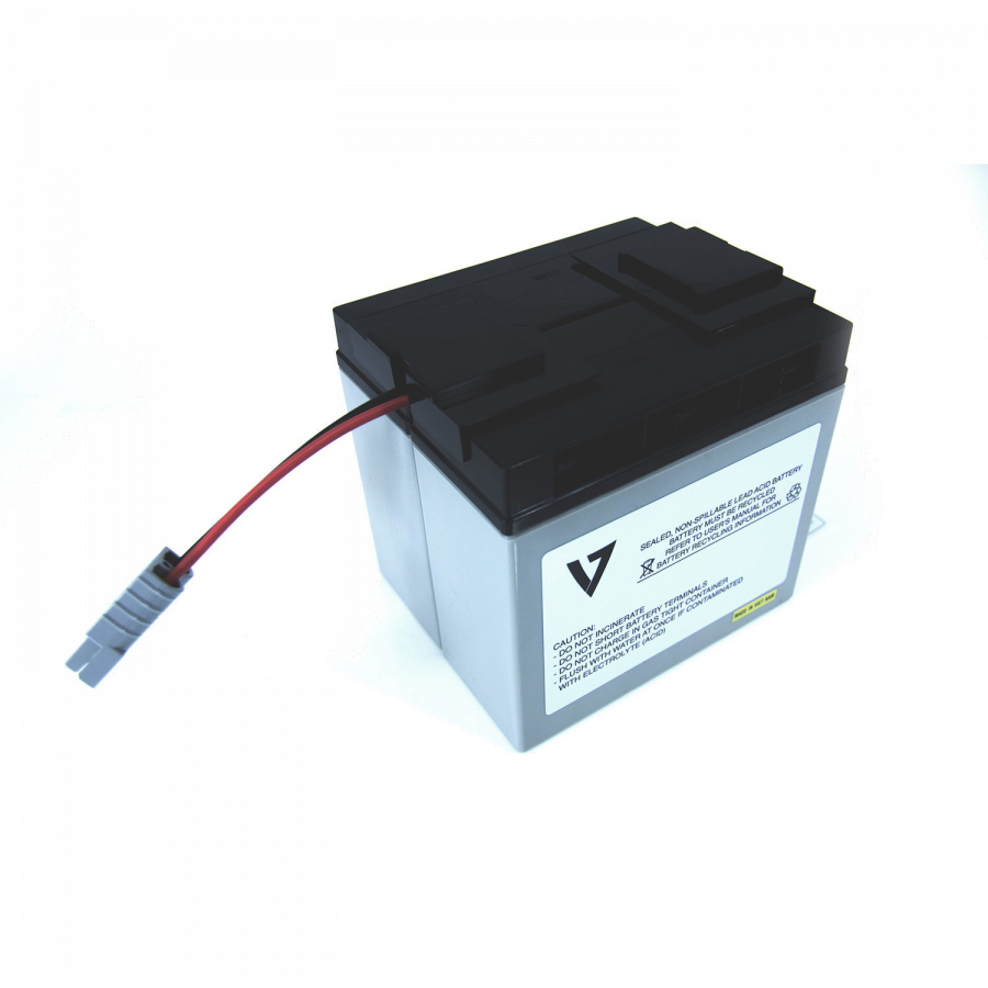 V7 RBC7-V7 - USV-Akku (gleichwertig mit: APC RBC7) - 1 x Batterie - Bleisäure - 18 Ah - Europa - für P/N: SMT1500C, SMT1500I-AR, SMT1500IC, SMT1500NC, SMT1500TW, SUA1500ICH-45, SUA1500-TW von V7