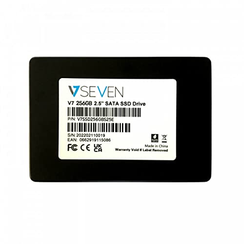 V7 SSD DISC 256GB 2,5 Zoll Bulk PK 7MM INT 3D TLC SATA von V7