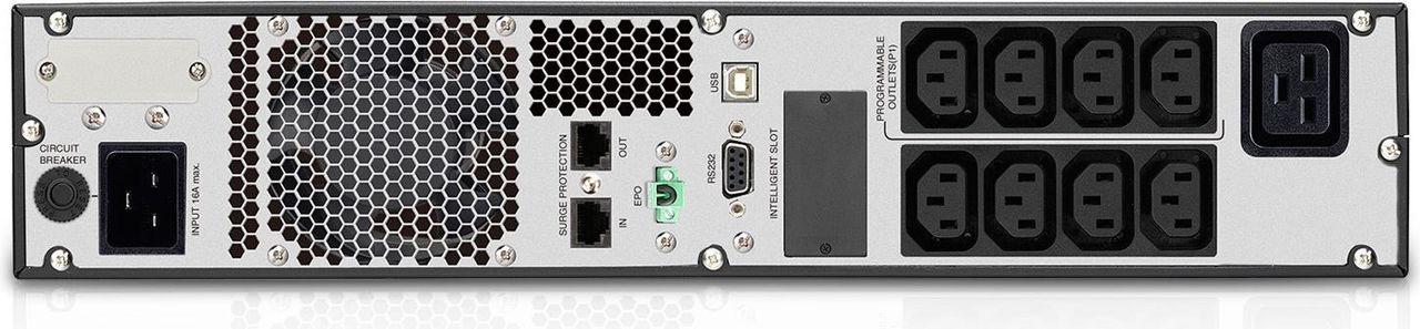 V7 UPS1RM2U3000-1E - USV (in Rack montierbar/extern) - 2700 Watt - 3000 VA - 9 Ah - USB - Ausgangsanschlüsse: 8 - 2U - Großbritannien, Europa von V7