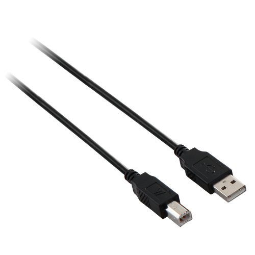 V7 USB Kabel (Stecker-A auf Stecker-B, 5m) schwarz von V7