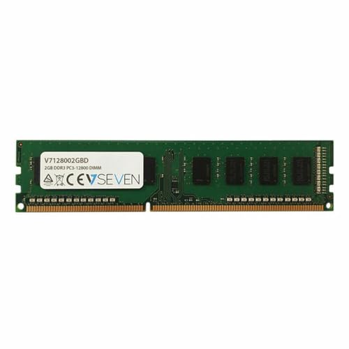 V7 V7128002GBD Desktop DDR3 DIMM Arbeitsspeicher 2GB (1600MHZ, CL11, PC3-12800, 240pin, 1.5 Volt) von V7