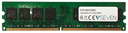 V7 V753001GBD Desktop DDR2 DIMM Arbeitsspeicher 1GB (667MHZ, CL5, PC2-5300, 240pin, 1.8 Volt) von V7