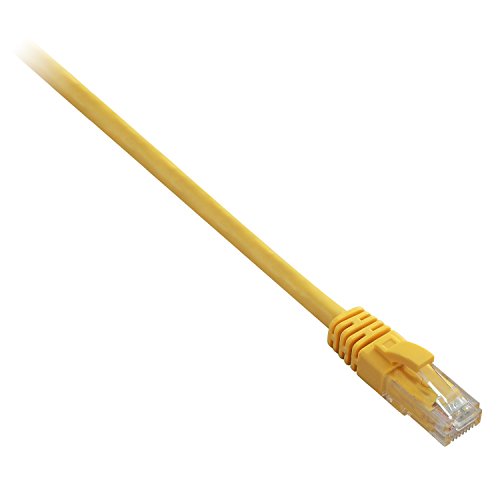 V7 V7CAT6UTP-03M-YLW-1N RJ45 - Cat6 Netzwerkkabel UTP, 3 m, Gelb von V7