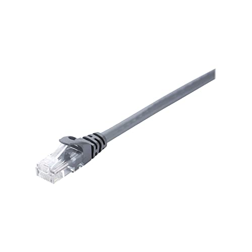 V7 V7CAT6UTP-50C-GRY-1N RJ45 - Cat6 Netzwerkkabel UTP, 50 cm, Grau von V7