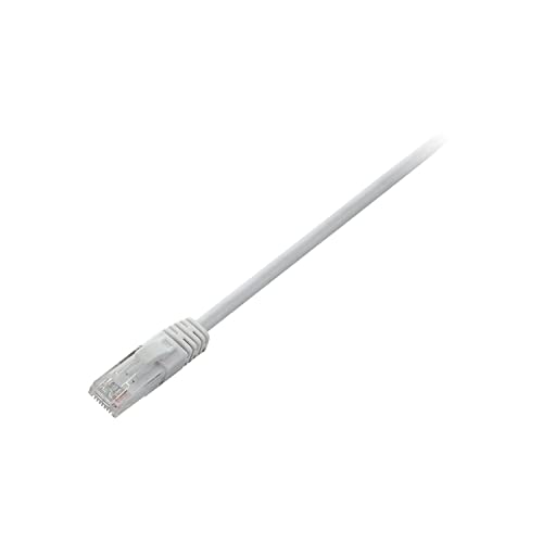 V7 V7CAT6UTP-50C-WHT-1N RJ45 - Cat6 Netzwerkkabel UTP, 50 cm, Weiß von V7