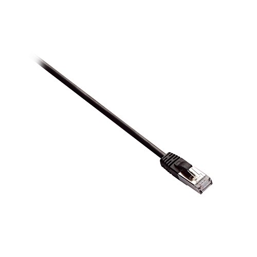 V7 V7E2C5S-50CM-BKS CAT5e STP Netzwerkkabel (RJ-45, Stecker auf Stecker) schwarz 0,5 m von V7