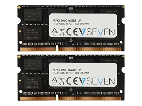 V7 V7K1490016GBS-LV DDR3 1866MHz CL13 SO DIMM PC3-14900 1,35V PC interner Speicher V7 V7K1490016GBS-LV DDR3 1866MHz CL13 SO DIMM PC3-14900 1,35V PC interner Speicher von V7