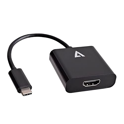 V7 V7UCHDMI-BLK-1E USB-C(m) auf HDMI(w) Adapter Schwarz von V7