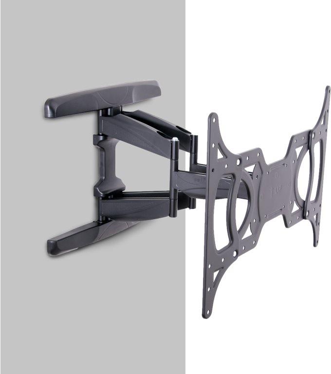 V7 WCL2DA99-2N - Wall mount für LCD-Display (Niedrigprofilmontage) - Schwarz - Bildschirmgröße: 81,3 - 165,1 cm (32 - 165,10cm (65)) (WCL2DA99-2E) (B-Ware) von V7