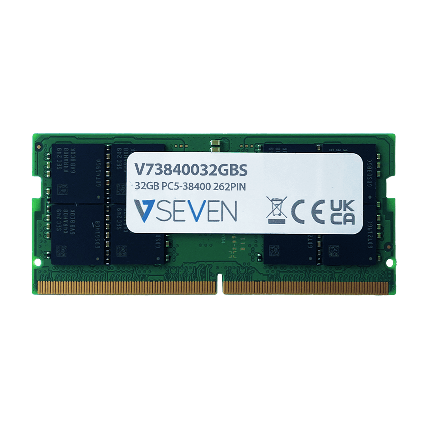 V73840032GBS Speichermodul 32 GB 1 x 32 GB DDR5 4800 MHz (V73840032GBS) von V7
