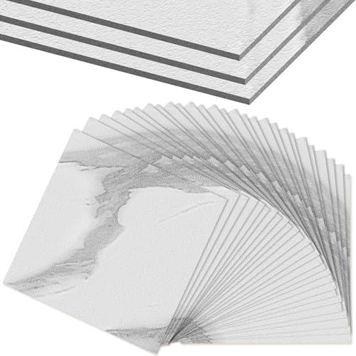 VA-Cerulean 30×30cm PVC Bodenbelag Vinyl Vinylboden Laminat Dielen Rutschfest Wassefest Selbstklebend Fliesen 5,02m² Vinylboden Dicke 1.5mm(54 Stück,Typ C) von VA-Cerulean
