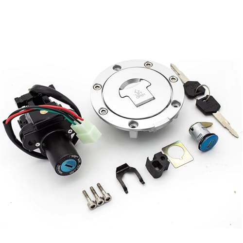 Kompatibel Mit CBF500 2004-2005, Für CBF600 2004-2009, Für CBF1000 2006-2010, Motorrad-Zündschalter, Tankdeckelschloss-Set Mit Schlüssel Zündschlüsselschalter Kompatibel Mit CBF500 2004-2005, Für CBF600 2004-2009, Für CBF1000 2006-2010, Motorrad-Zündschalter, Tankdeckelschloss-Set Mit Schlüssel Zündschlüsselschalter von VAAKLM