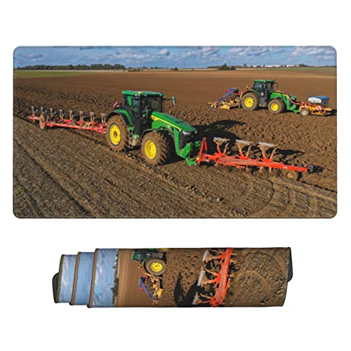VACSAX Gaming-Mauspad, 75 x 40 cm, Traktor-Farm-Druck, erweitertes großes Mauspad, große Schreibtischunterlage, Computer-Tastatur, Mauspad VACSAX Gaming-Mauspad, 75 x 40 cm, Traktor-Farm-Druck, erweitertes großes Mauspad, große Schreibtischunterlage, Computer-Tastatur, Mauspad von VACSAX