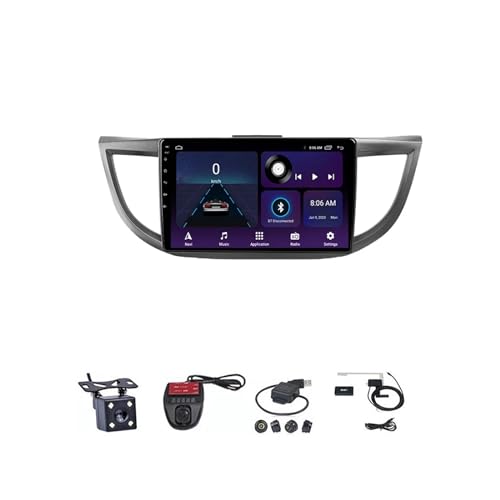 Android 12 Autoradio Stereo für Honda CRV CR-V 2012 - 2016, 9 Zoll Auto Radio Touch Display mit Carplay Android Auto/Bluetooth/FM AM RDS/DSP/Lenkradsteuerung/Rückfahrkamera ( Color : M150S WIFI 2G+32G von VAIGAI