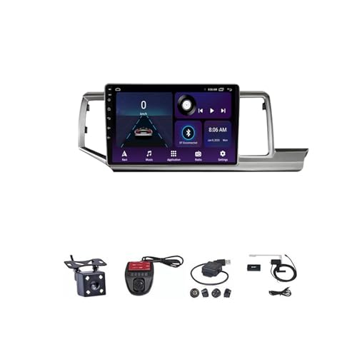 VAIGAI Android 12 Autoradio mit Navi Radio FM RDS Car Radio 9 Zoll-IPS-Dispaly CarPlay Android Auto Lenkradsteuerung/1080P-Video/BT Hände frei für Honda STEPWGN 2009-2014 (Color : M100S WiFi 1G+16G) von VAIGAI