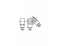 Vaillant Biegung 45 Gr. - 303211 von VAILLANT