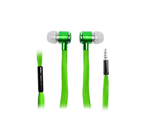 Vakoss Kopfhörer Mit Mikrofon Mit Kabel Schnürsenkel Grün von VAKOSS
