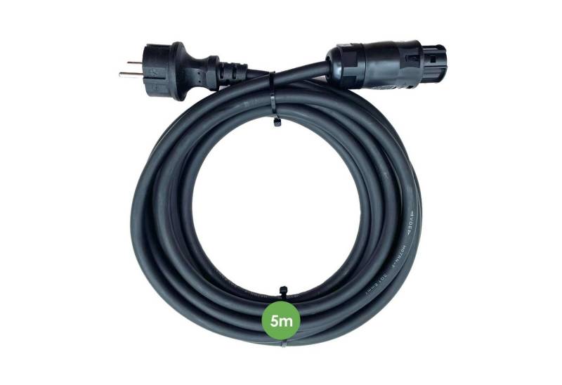 VALE Wechselrichter 5m Betteri BC01 zu Schuko Adapter Kabel, Solar PV Steckdose, Solar PV Steckdose, kompatibel mit Hoymiles, Deye, Huayu, UVM. (5m) von VALE