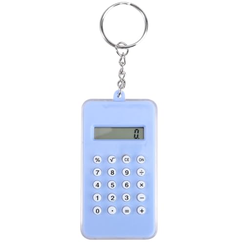 VALICLUD 1 Pc Creative Calculator Schlüsselanhänger Anhänger Schlüsselring Creative Bag Anhänger (Zufällige Farbe von VALICLUD