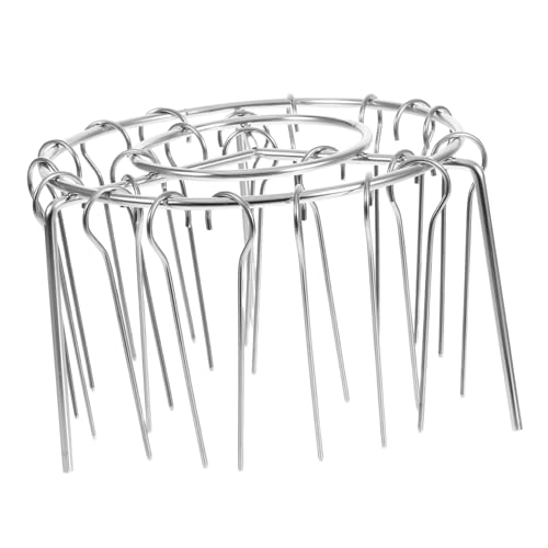 VALICLUD 1 Set Grillfleisch Kebab Rack Fleisch Hängegestell Air Fryer Racks Brasilianischer Vertikaler Spießständer Air Fryer Grill Rack Bbq Spieß Rack Fleischspieß Aufhänger Silber VALICLUD 1 Set Grillfleisch Kebab Rack Fleisch Hängegestell Air Fryer Racks Brasilianischer Vertikaler Spießständer Air Fryer Grill Rack Bbq Spieß Rack Fleischspieß Aufhänger Silber von VALICLUD