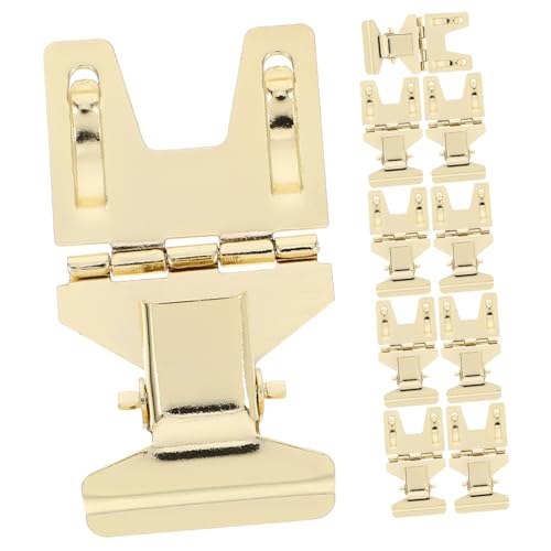 VALICLUD 10 Stück Preisschildregal Warenpräsentationsclips Marketing-Schilderständer Preisclip Büroklammern unterschreiben Preisaussteller Mini-Clip-Etikettenhalter Rostfreier Stahl Golden VALICLUD 10 Stück Preisschildregal Warenpräsentationsclips Marketing-Schilderständer Preisclip Büroklammern unterschreiben Preisaussteller Mini-Clip-Etikettenhalter Rostfreier Stahl Golden von VALICLUD