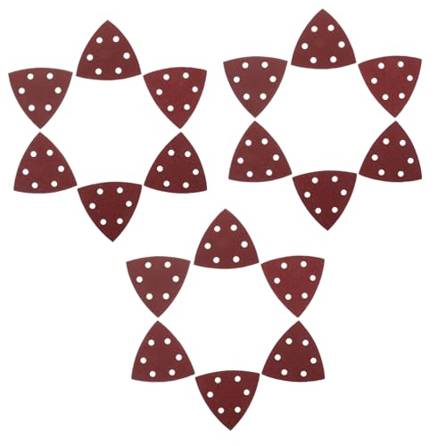 VALICLUD 120 Stück Dreieck Schleifpapier Polierschleifpapier Handschleifer Für Holz Schleifpapier Für Metall Schleifpapier Für Elektrische Schleifmaschinen Holzschleifpapier VALICLUD 120 Stück Dreieck Schleifpapier Polierschleifpapier Handschleifer Für Holz Schleifpapier Für Metall Schleifpapier Für Elektrische Schleifmaschinen Holzschleifpapier von VALICLUD