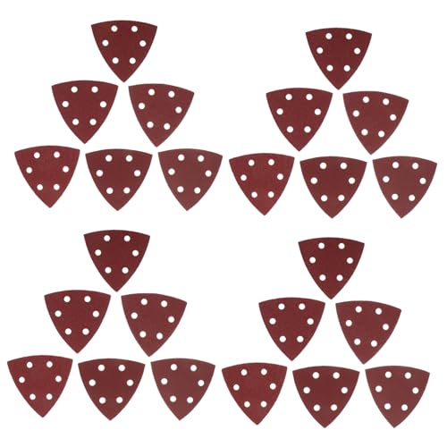 VALICLUD 120 Stück dreieckiges Schleifpapier Auto Schleifpapier Metallschleifen Multitool-Schleifpad Schleifmaschinen für die Holzbearbeitung Aluminiumoxid Brown VALICLUD 120 Stück dreieckiges Schleifpapier Auto Schleifpapier Metallschleifen Multitool-Schleifpad Schleifmaschinen für die Holzbearbeitung Aluminiumoxid Brown von VALICLUD