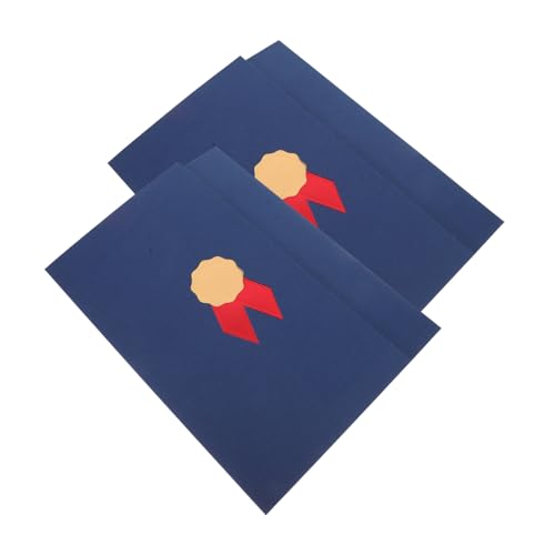 VALICLUD 2 Stück Zertifikatshülle Beschützer dekorativ Schutz Abdeckung Zertifikatumschlag Diplom-Cover Preisträger Zertifikatsordner zertifikat diplom inhaber Award-Cover Papier VALICLUD 2 Stück Zertifikatshülle Beschützer dekorativ Schutz Abdeckung Zertifikatumschlag Diplom-Cover Preisträger Zertifikatsordner zertifikat diplom inhaber Award-Cover Papier von VALICLUD