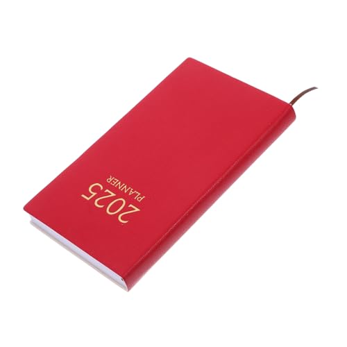 VALICLUD 2025 Terminplaner Notizbuch Notizbücher Monatsplaner Wochenplaner Jahresplaner Kalenderbuch Monatsplaner Taschenplaner Terminplaner Tagesplaner Rot Kunstleder VALICLUD 2025 Terminplaner Notizbuch Notizbücher Monatsplaner Wochenplaner Jahresplaner Kalenderbuch Monatsplaner Taschenplaner Terminplaner Tagesplaner Rot Kunstleder von VALICLUD