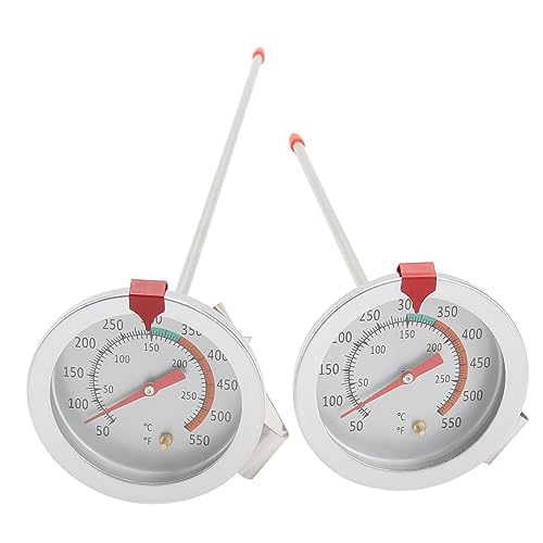 VALICLUD 2Stücke Kochthermometer mit Clip Hochtemperatur Lebensmittelsensor für Fleisch Bbq Präzise Messungen für Grill von VALICLUD