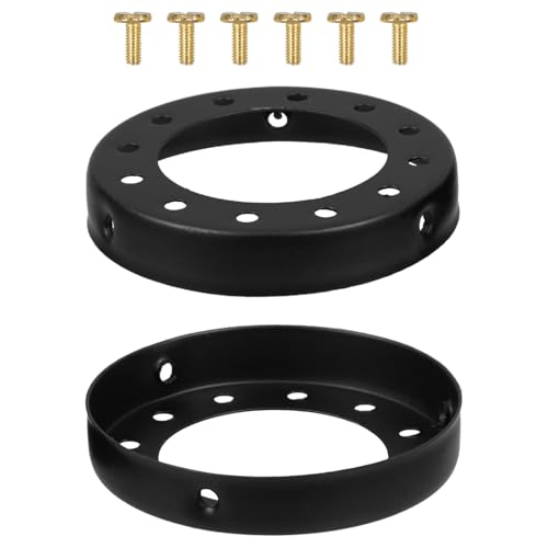 VALICLUD 2Stücke Lampenschirmabdeckring für Deckenlampen Langlebig und Vielseitig Einsetzbar für Wohnräume DIY Projekte und Reparaturen VALICLUD 2Stücke Lampenschirmabdeckring für Deckenlampen Langlebig und Vielseitig Einsetzbar für Wohnräume DIY Projekte und Reparaturen von VALICLUD