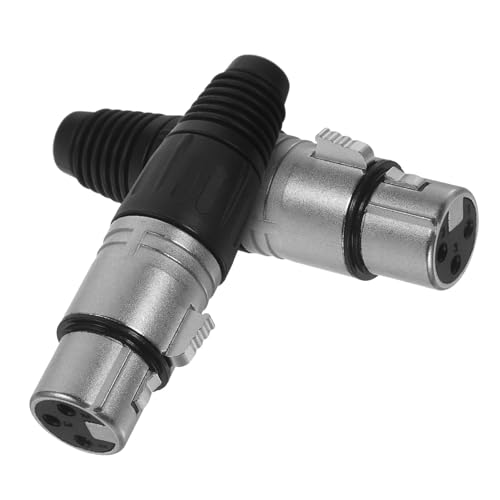 VALICLUD 2Stücke Xlr Pin Audio Buchse für Mikrofon Langlebig Vernickelt Installieren für Aufnahmestudios Live Performances mit Oxidationsschutz VALICLUD 2Stücke Xlr Pin Audio Buchse für Mikrofon Langlebig Vernickelt Installieren für Aufnahmestudios Live Performances mit Oxidationsschutz von VALICLUD