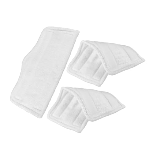 VALICLUD 3 Stück Moppbezug Mops Dampfer Steam Mop Shark Vakuum Mopp Pads Shark Mopp Pads Ersatz Shark Dampfreiniger Mopp Weiß Fasertuch VALICLUD 3 Stück Moppbezug Mops Dampfer Steam Mop Shark Vakuum Mopp Pads Shark Mopp Pads Ersatz Shark Dampfreiniger Mopp Weiß Fasertuch von VALICLUD