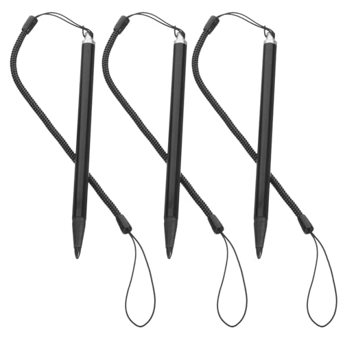 VALICLUD 3 x Stylus-Stifte, Touch-Screen, tragbarer kapazitiver Stift, Touch-Stifte mit Federseil, Tablet Zubehör von VALICLUD