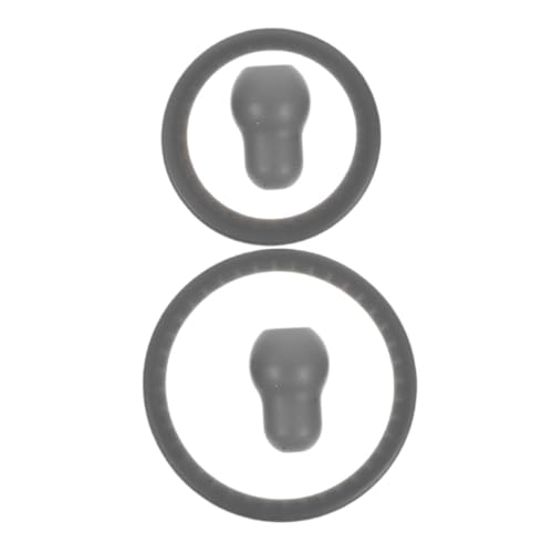 VALICLUD 4 Stück Ersatzteilset Für Stethoskope Ohrhörer-tipps -ohrstöpsel Zubehör Für Stethoskope Ersatzspitzen Für Ohrstöpsel Kieselgel Grey von VALICLUD