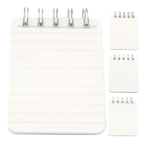 VALICLUD 4 Stück Notizblock-Set Schreiben eines Notizblocks kleiner Notizblock kleine Notizblöcke legale Blöcke Schreibblöcke für die Schule Schreiben von Pads Papier Weiß VALICLUD 4 Stück Notizblock-Set Schreiben eines Notizblocks kleiner Notizblock kleine Notizblöcke legale Blöcke Schreibblöcke für die Schule Schreiben von Pads Papier Weiß von VALICLUD